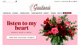 What Gfloral.cc website looked like in 2021 (3 years ago)