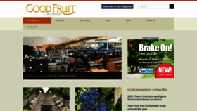 What Goodfruit.com website looked like in 2021 (3 years ago)