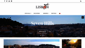 What Getlisbon.com website looked like in 2021 (3 years ago)