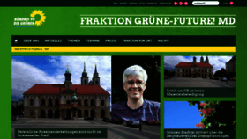 What Gruene-fraktion-magdeburg.de website looked like in 2021 (3 years ago)