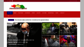 What Guineechrono.com website looked like in 2021 (3 years ago)