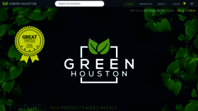 What Greenhouston.co.za website looked like in 2021 (3 years ago)