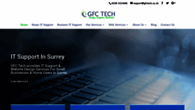 What Gfctech.co.uk website looked like in 2021 (3 years ago)