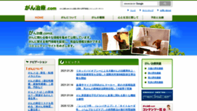 What Ganchiryo.com website looked like in 2021 (3 years ago)