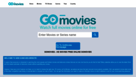 What Gomoviez.co website looked like in 2021 (3 years ago)