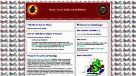 What Gwrra-ny.org website looked like in 2021 (3 years ago)