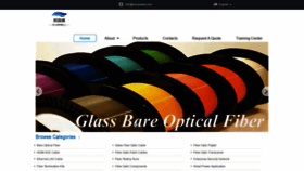 What Glassfiberopticcable.com website looked like in 2021 (3 years ago)
