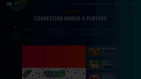 What Gamedistribution.com website looked like in 2021 (3 years ago)