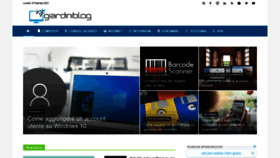 What Giardiniblog.it website looked like in 2021 (3 years ago)