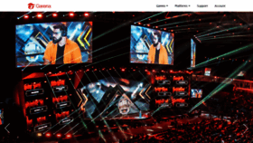 What Garena.com website looked like in 2021 (4 years ago)