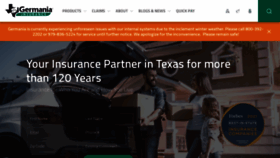 What Germaniainsurance.com website looked like in 2021 (3 years ago)