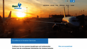What Gexx-aviation.com website looked like in 2021 (3 years ago)