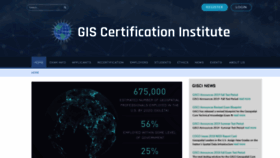 What Gisci.org website looked like in 2021 (4 years ago)