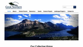 What Greatnorthernlcc.org website looked like in 2021 (3 years ago)