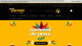 What Grupcarrera.com website looked like in 2021 (3 years ago)
