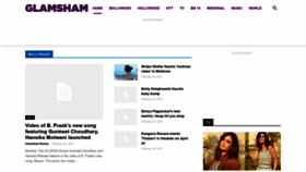 What Glamsham.com website looked like in 2021 (3 years ago)