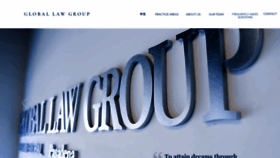 What Globallawgroup.net website looked like in 2021 (3 years ago)