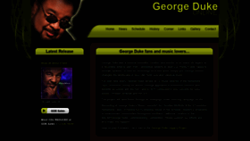 What Georgeduke.com website looked like in 2021 (3 years ago)