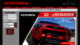What Gorhino.com website looked like in 2021 (3 years ago)