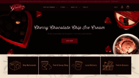 What Graeters.com website looked like in 2021 (3 years ago)