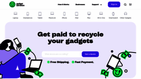 What Gadgetsalvation.com website looked like in 2021 (3 years ago)