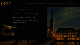 What Goldswitzerland.com website looked like in 2021 (3 years ago)