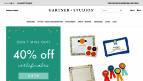 What Gartnerstudios.com website looked like in 2021 (4 years ago)