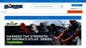 What Go2marine.com website looked like in 2021 (3 years ago)