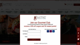 What Gourmetfoodstore.com website looked like in 2021 (3 years ago)
