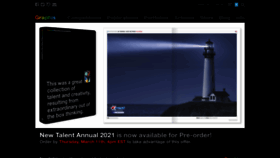 What Graphis.com website looked like in 2021 (4 years ago)