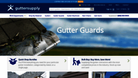 What Guttersupply.com website looked like in 2021 (3 years ago)