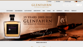 What Glenfahrn.com website looked like in 2021 (3 years ago)