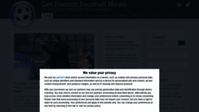 What Getfootballnewsfrance.com website looked like in 2021 (3 years ago)