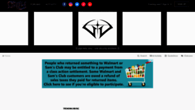 What Gagadaily.com website looked like in 2021 (3 years ago)