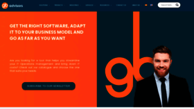 What Gb-advisors.com website looked like in 2021 (3 years ago)