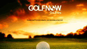 What Golfnow.com website looked like in 2021 (3 years ago)