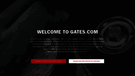 What Gates.com website looked like in 2021 (3 years ago)
