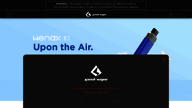 What Geekvape.com website looked like in 2021 (3 years ago)