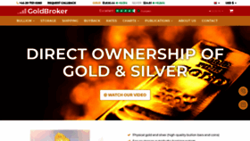 What Goldbroker.com website looked like in 2021 (3 years ago)