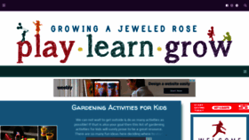 What Growingajeweledrose.com website looked like in 2021 (3 years ago)