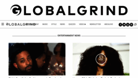 What Globalgrind.com website looked like in 2021 (3 years ago)