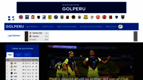 What Golperu.pe website looked like in 2021 (3 years ago)