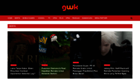 What Gamerwk.com website looked like in 2021 (3 years ago)