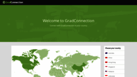 What Gradconnection.com website looked like in 2021 (3 years ago)