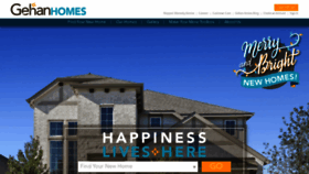 What Gehanhomes.com website looked like in 2021 (3 years ago)