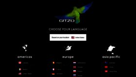 What Gitzo.com website looked like in 2021 (3 years ago)