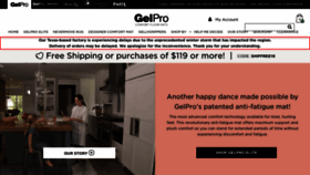 What Gelpro.com website looked like in 2021 (3 years ago)