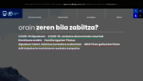 What Gipuzkoa.eus website looked like in 2021 (3 years ago)