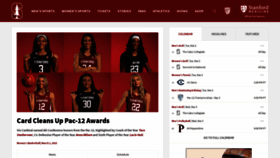 What Gostanford.com website looked like in 2021 (3 years ago)
