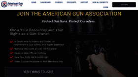What Gunassociation.org website looked like in 2021 (3 years ago)